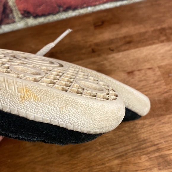 Puma Liga Suede Black & White Leather Sneakers Size 7.5 - Picture 12 of 14